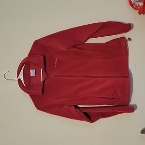 Columbia Long Sleeve Fleece Jacket Women's Sz. Small Petite